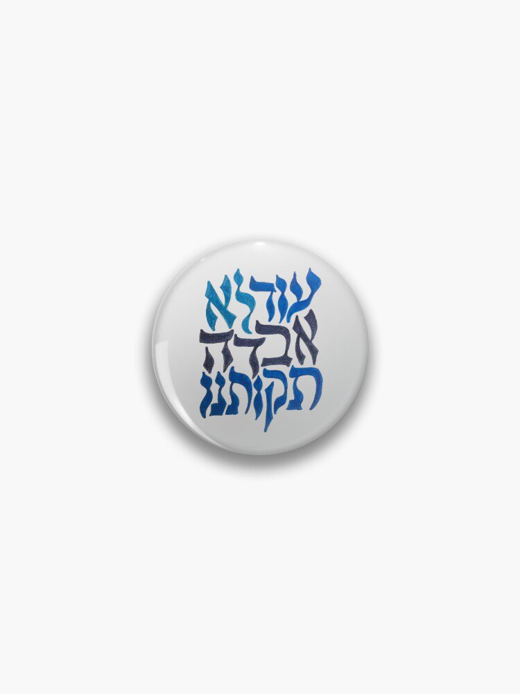 Our Hope is Not Yet Lost Pin