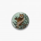Owl & Pines Pin