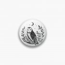 Owl Moon- Black Pin
