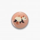 Panda and Foxes Pin