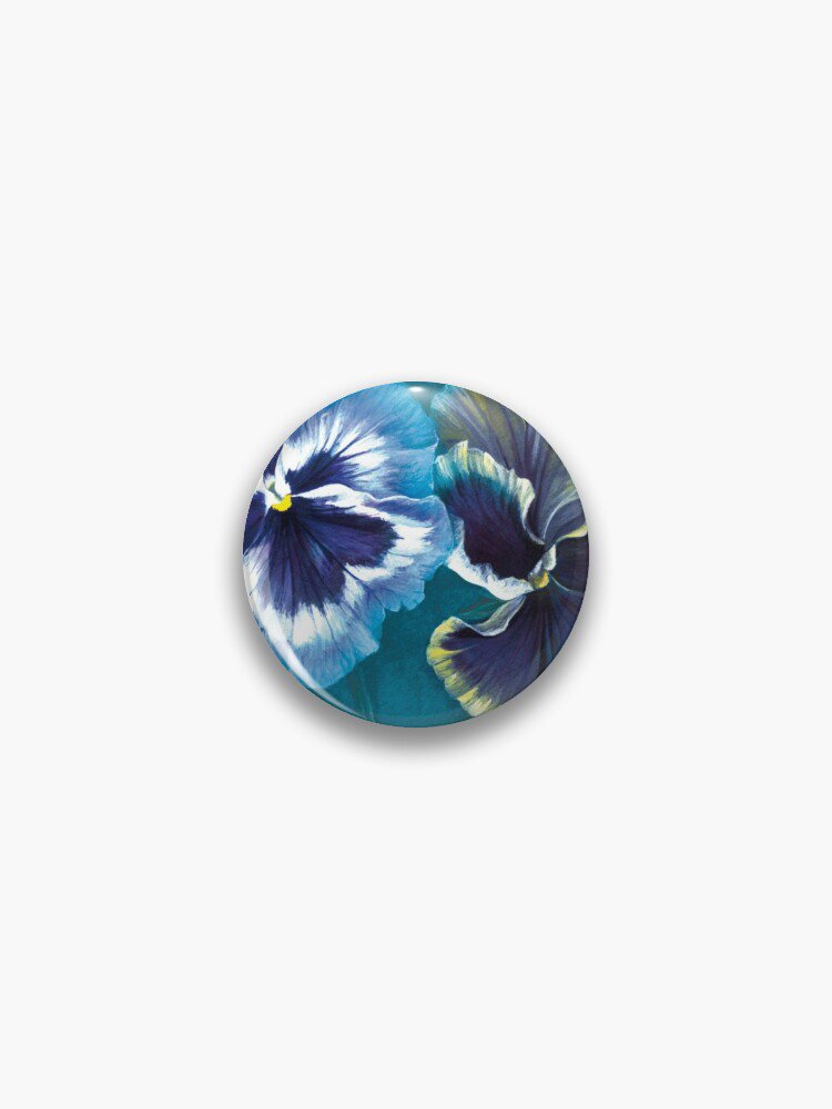 Pansy study Pin