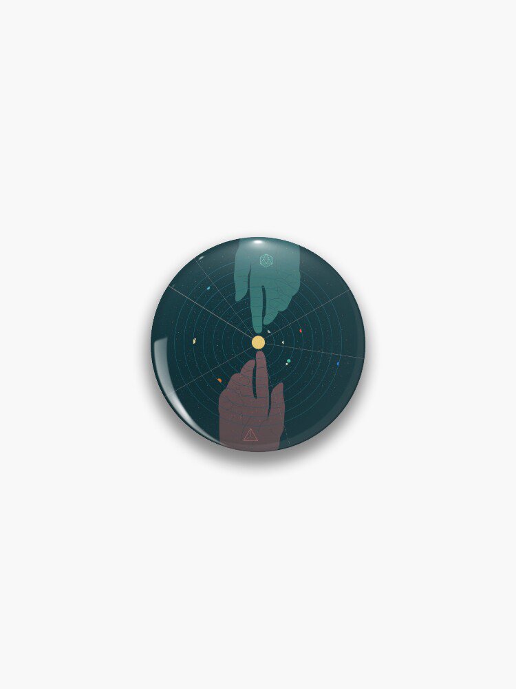 Parallel Universe Pin