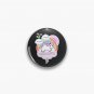 Pastel Goth Dead Inside Unicorn Pin