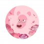 Pastel Lion portrait Pin