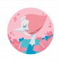 Pastel Pearl portrait Pin