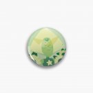 Pastel Peridot portrait Pin