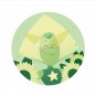 Pastel Peridot portrait Pin