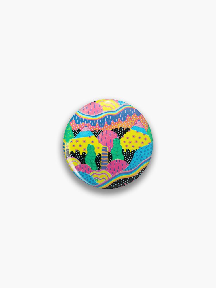 Pattern Island Pin
