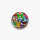 Patterns of the Stained Glass Window Pin