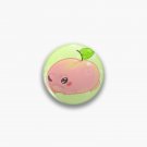 Peach Frog Pin
