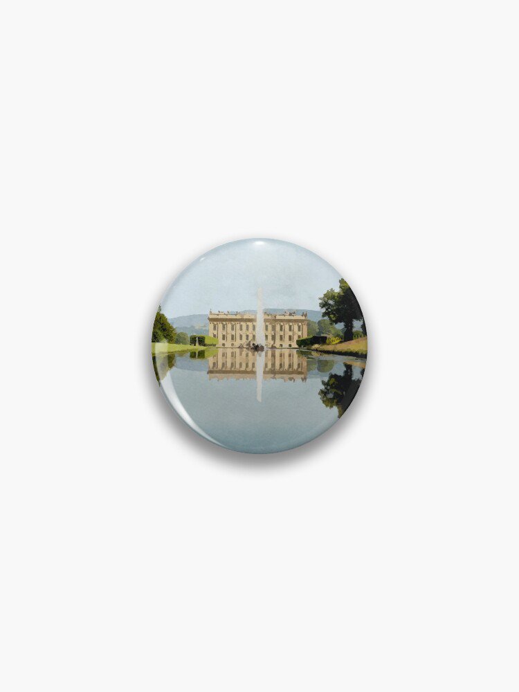 Pemberley Travel Poster Pin