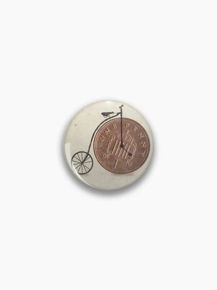 Penny Farthing Pin