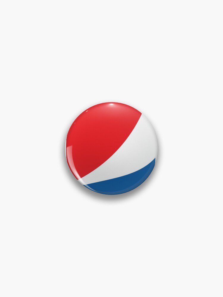 Pepsi Logo Zoomed Pin