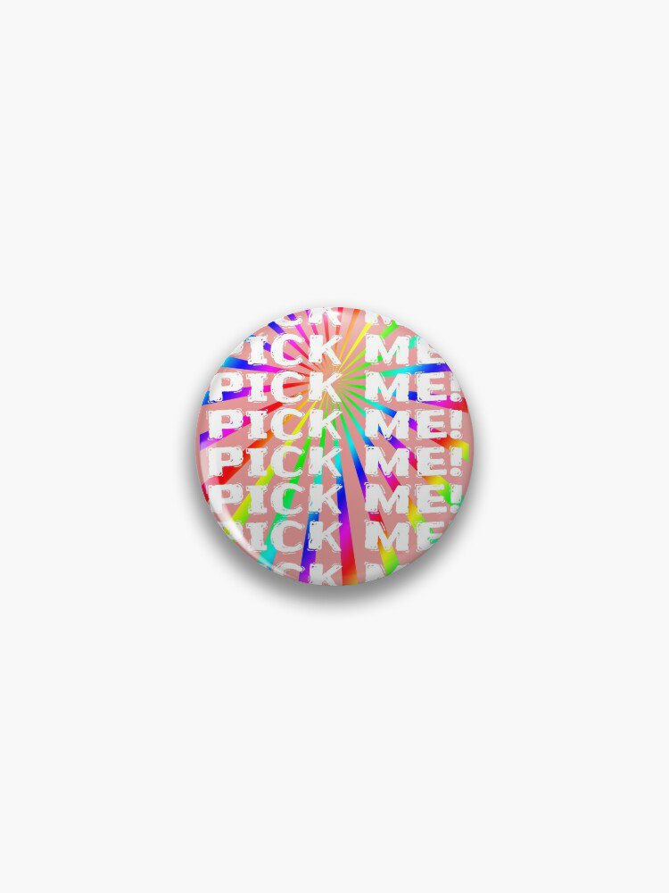 Pick Me! Pick Me Rainbow Price Is Right Pin
