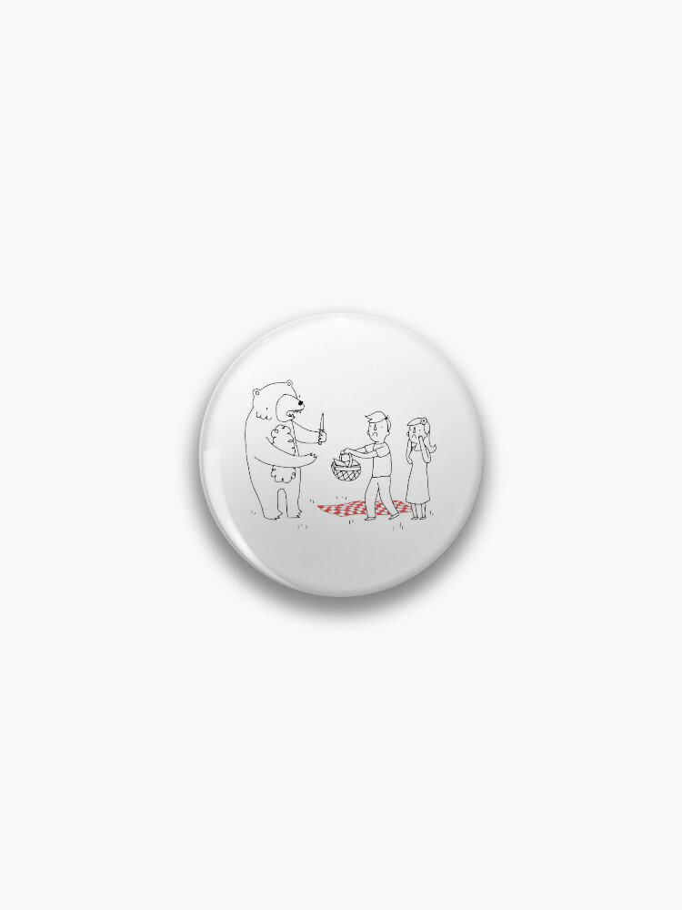 Picnic Bandit Pin