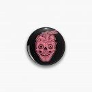 Pink Skull Ramen Brain Pin