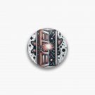Planetary Cosmic Space Doorway Flash Tattoo Art Design Pin