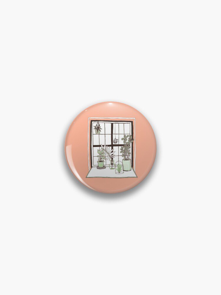 Plant Window Pin
