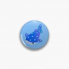 Polka dot shark Pin