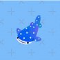 Polka dot shark Pin