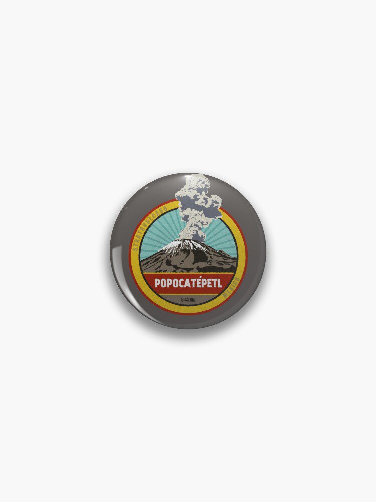 Popocat&Atilde;&copy;petl Volcano, Mexico Pin