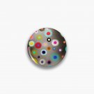 Poppies colorful Snow Landscape Pin