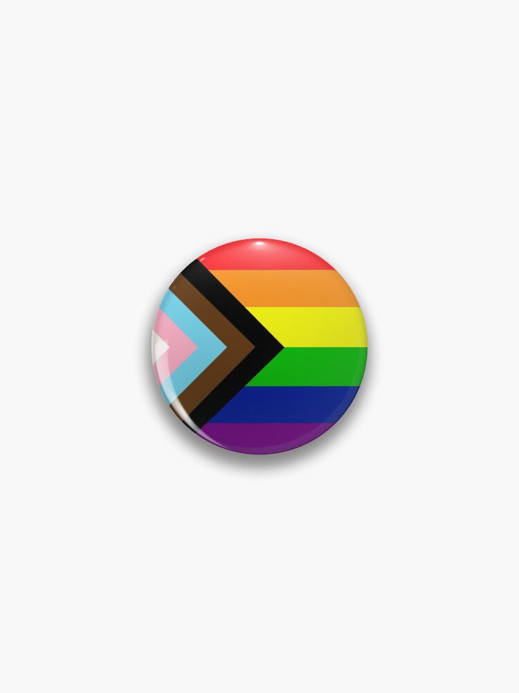 Progress Pride Flag Pin