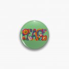 Psychedelic Peace Pin