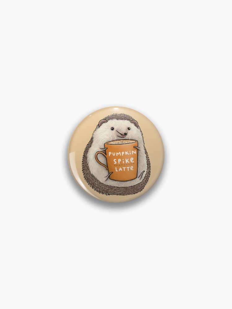 Pumpkin Spike Latte Pin