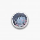 Rabbit and Wolf Pin