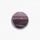 Race Rocks Lighthouse beautiful dramatic sunset scenery Vancouver Island art print Pin