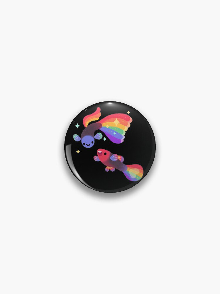 Rainbow guppy 5 Pin