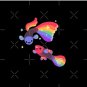 Rainbow guppy 5 Pin