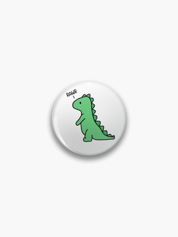 Rawr Dinosaur Small Pin
