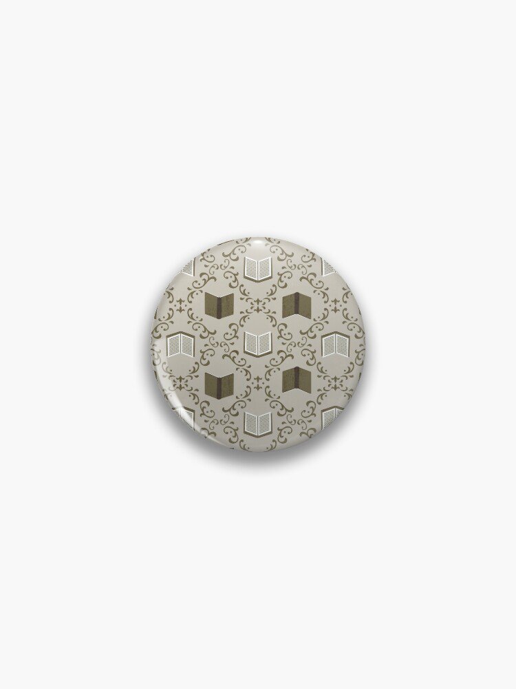 Reading Damask Pin