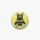 Rebel dog (yellow) Pin