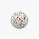 Red Flower Pattern Pin