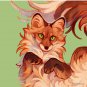 Red fox rolling Pin
