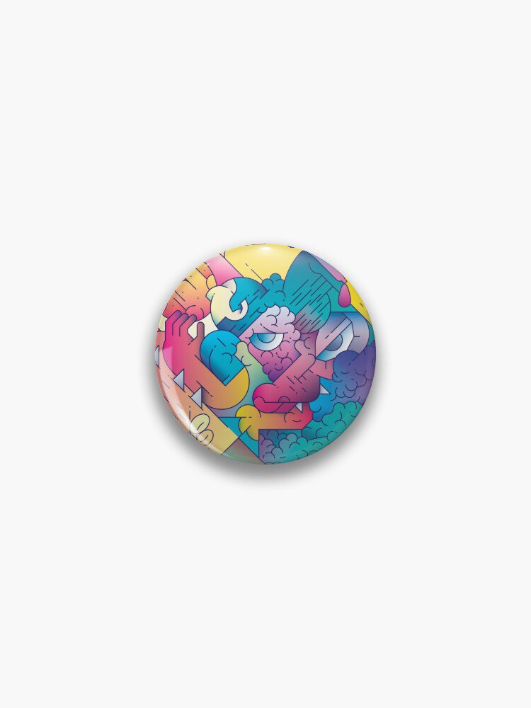 Red In Tooth And Claw Pin