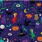 Retro Halloween - Halloween pattern by Cecca Designs Pin