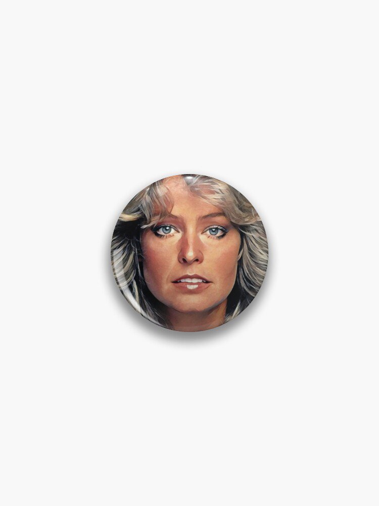 Retro Lover Farrah Pin