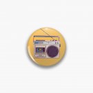Retro Radio Boombox Pin