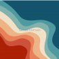 Retro style waves Pin