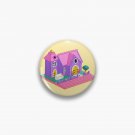 Retro Toys Pastel Pink Purple 80s Pixel Art Pin