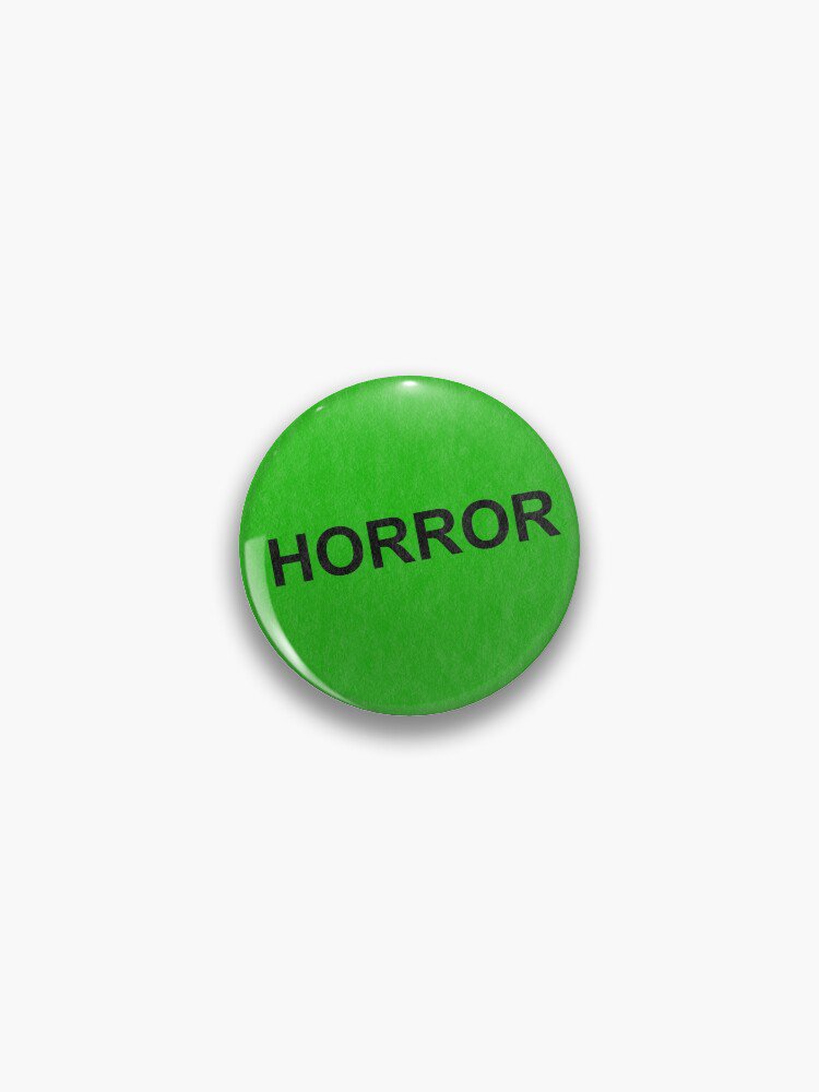 Retro VHS horror Pin