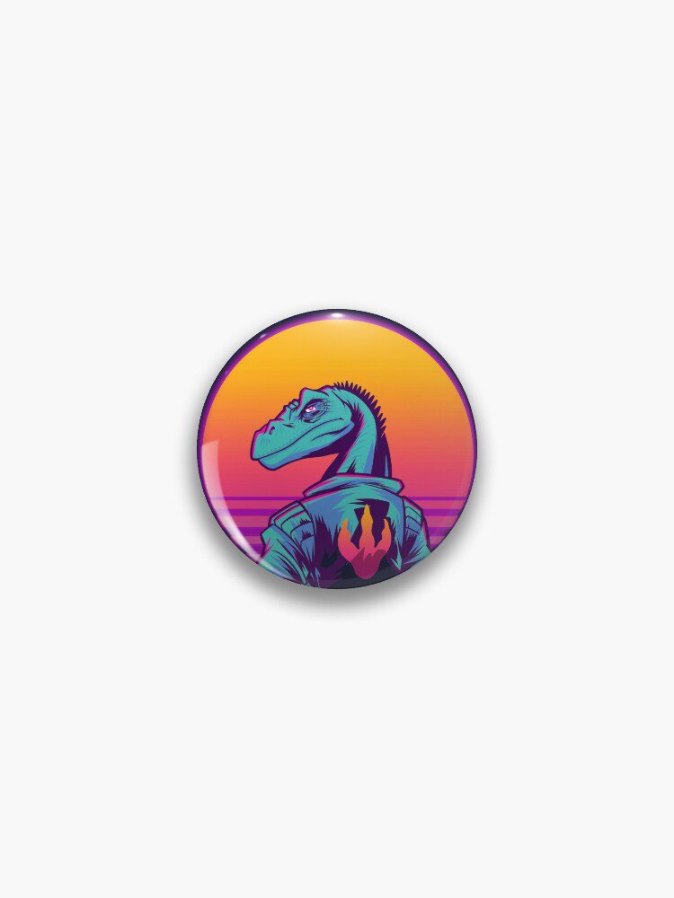 Retrosaurus - Velocity Raptor Pin