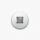 Rick Roll QR Code Pin