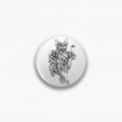RISHAMA steampunk tattoo cat kitten biomechanics mechanics vintage Pin