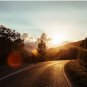 Road at sunset Pin