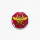 Roman Standard - Rome - SPQR - Roman Empire - Gold Pin